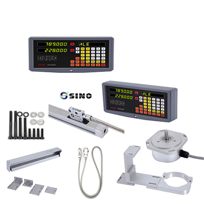 SINO SDS2MS 2 Axia DRO القراءة الرقمية مع مكشف خطي لآلات طحن الدوائر