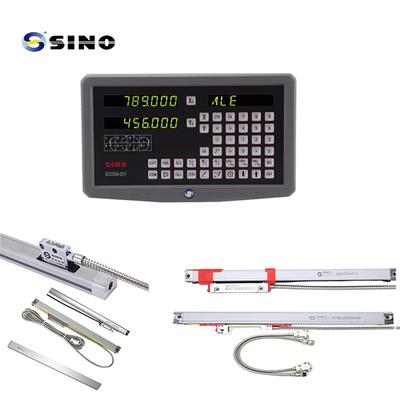 SINO 2 محور CE SDS6-2V نظام القراءة الرقمية SINO مع شاشة LED لجهاز طحن التسلسل