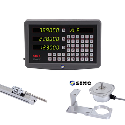 SINO SDS6-3V 3 محاور قراءة رقمية المعدنية LED مع مكشف خطي لجهاز طحن نظام DRO