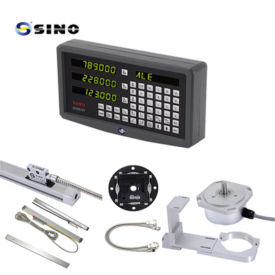 SINO SDS6-3V 3 محاور قراءة رقمية المعدنية LED مع مكشف خطي لجهاز طحن نظام DRO