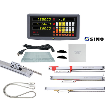 نظام القراءة الرقمية SINO SDS2-3MS 15VA العملية 3 محور DRO للأنظمة DRO خطية النطاق البلاستيكي