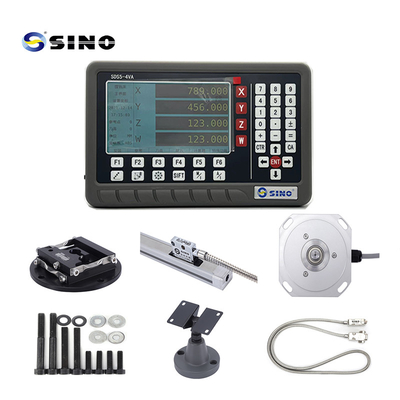 SINO SDS5-4VA عداد قراءات العرض الرقمي مع 4 محاور شاشة LCD القراءات العامة للطحن