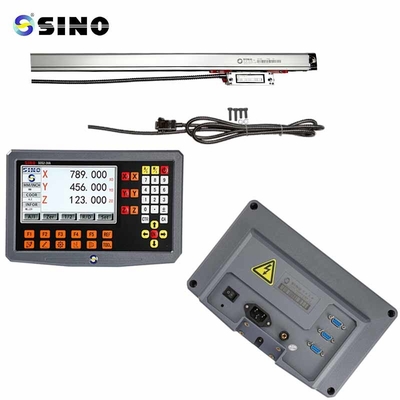 مجموعة DRO ذات 3 محاور مع نظام ترميز على نطاق خطي لآلات طحن وترميز الدوارة SINO SDS 2-3V