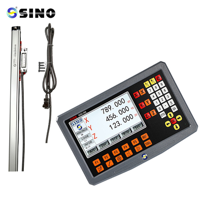 3 محورات DRO القراءة الرقمية SINO SDS2-3VA DRO مكشف مقياس خطي لجهاز طاحونة الدوائر