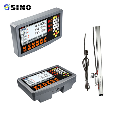 مقياس خطي زجاجي SINO SDS2-3VA 3 محورات LCD القراءة الرقمية 3 قطع KA-300-970mm
