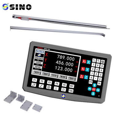 شاشة القراءة الرقمية 5um حاكم بصري مكشف مقياس خطي RoHS 3 محور DRO Kit Milling Lathe Grider