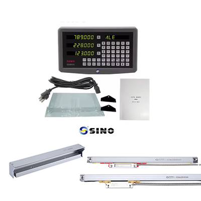SINO DRO SDS6-3V 3 محور نظام القراءة الرقمية مع دقة 0.005 ملم TTL مدخل خطي مكشف حاكم