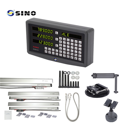 SINO 3 محور SDS6-3V القراءة الرقمية مع مقياس خطي KA600-1300mm DRO لآلات الدوائر