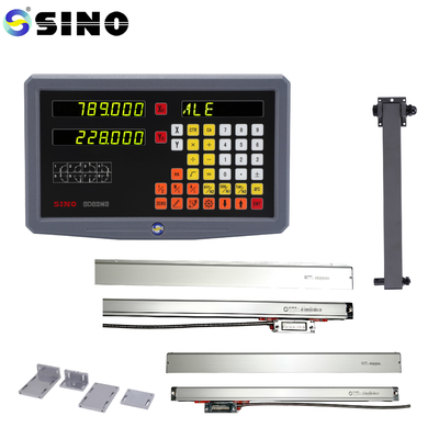مقياس خطي SINO RS422 إشارة 2 محور القراءة الرقمية Dro SDS2MS لآلات الدوائر