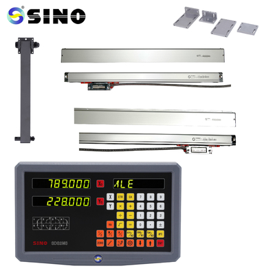 SINO SDS-2MS 2 محور القراءة الرقمية DRO مكشف مقياس خطي لآلات الطحن