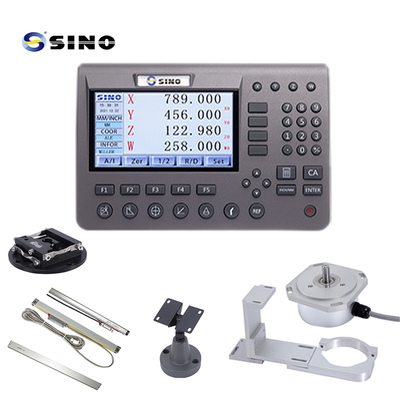 نظام القراءة الرقمية SINO 3 محور SDS200 DRO LCD المعدنية مع كيت تشفير خطي زجاجي لآلات الطحن