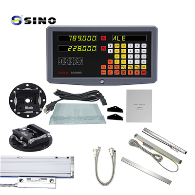 نظام القراءة الرقمية للدراجة SDS2MS AC 100-240V متعدد الوظائف مع مقياس خطي لآلات الدراجة والطحن