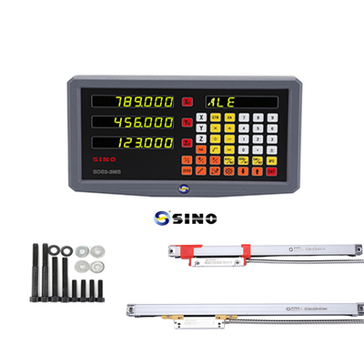 شاشة القراءة الرقمية SDS2-3MS DRO SINO مع شاشة رقمية ثلاثية الإحداثيات لجهاز حفر طحن الدوارة