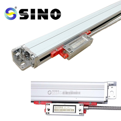 SINO KA600-2000mm DRO مقياس زجاجي خطي مع TTL 5um مكيف حاكم الشبكية لجهاز طحن التسلسل