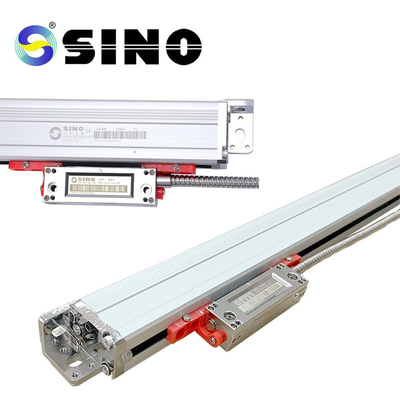 SINO KA600-2000mm DRO مقياس زجاجي خطي مع TTL 5um مكيف حاكم الشبكية لجهاز طحن التسلسل