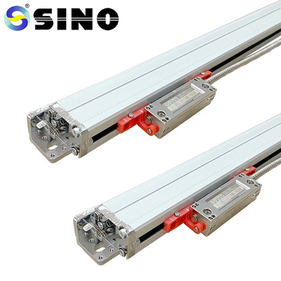 SINO KA600-2000mm DRO مقياس زجاجي خطي مع TTL 5um مكيف حاكم الشبكية لجهاز طحن التسلسل