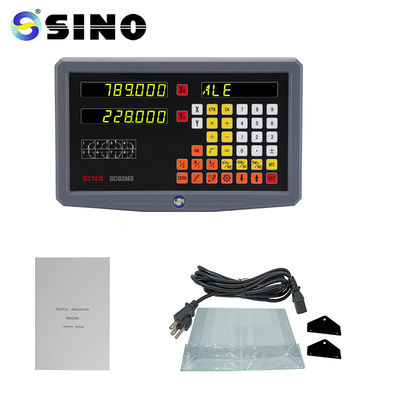 سعر جيد SINO 2 Axis Digita Readout Test Instrument System SDS 2MS DRO Kits Glass Linear Scale for Milling Lathe TTL الانترنت