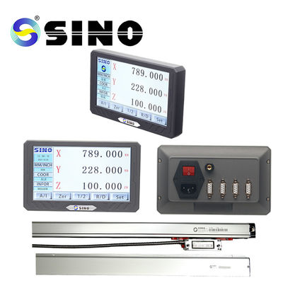سعر جيد SDS200S SINO DRO Kit أدوات اختبار نظام القراءة الرقمية مقياس خطي زجاجي لآلة حفر المخرطة الانترنت