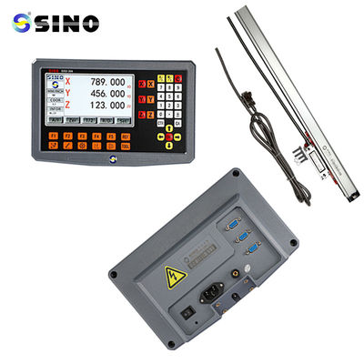 سعر جيد نظام DRO متعدد الوظائف على نطاق خطي مع LCD بدقة 1μm و 2 محور DRO الانترنت