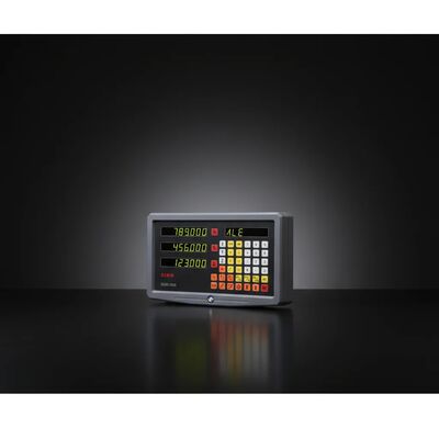 SINO SDS 2-3MS DRO القراءة الرقمية ذات المحورين 0.005mm دقة لآلات الطحن مع مكيف خطي