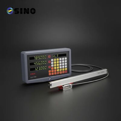 سعر جيد SINO SDS2-3MS 3-محور TTL-Signal Digital Readout(DRO) مجموعة كاملة من مقياس التشفير الخطي الزجاجي لآلة التفريز الانترنت