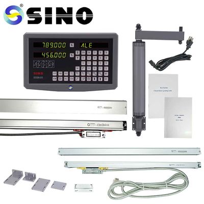 سعر جيد 100V-240V معدن LED مخرطة آلة DRO 2 محور القرار 0.005mm الانترنت