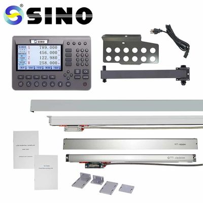 سعر جيد آلة طحن معدنية LCD ذات محورين DRO 0.005mm القرار العملي الانترنت