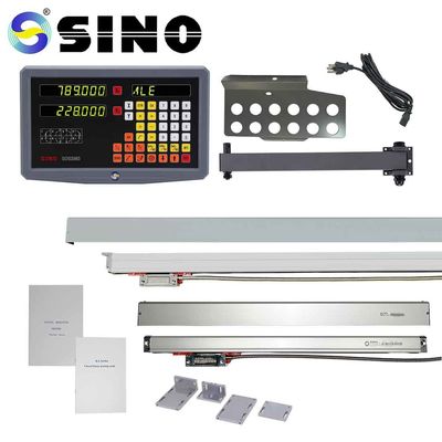 سعر جيد 2 محاور LED آلة طحن كبيرة DRO Kits TTL Signal Grating Rulers الانترنت