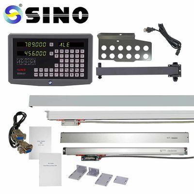 سعر جيد آلة طحن المعادن كبيرة الحجم DRO دليل 2 محورين RS232-C الناتج الانترنت