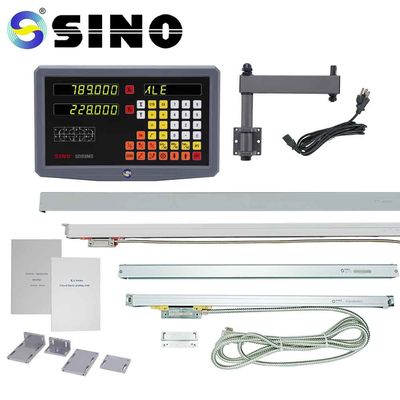 سعر جيد شاشة LED مخرطة كبيرة الحجم آلة قياس DRO ذات محورين الانترنت